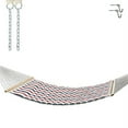 thumbnail image 2 of Castaway Living Large Polyester Pillowtop Hammock - Blue Dobby Weave, 2 of 5
