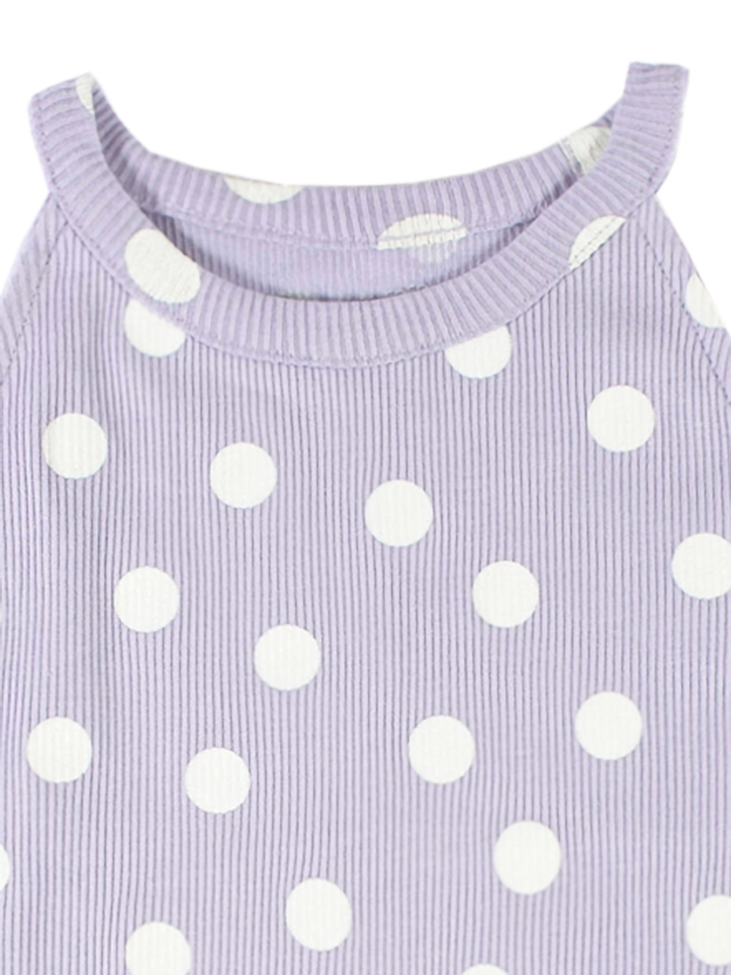 Modern Moments By Gerber Toddler Girl Ribbed Sleeveless Halter Dress, (12 months - 5T)