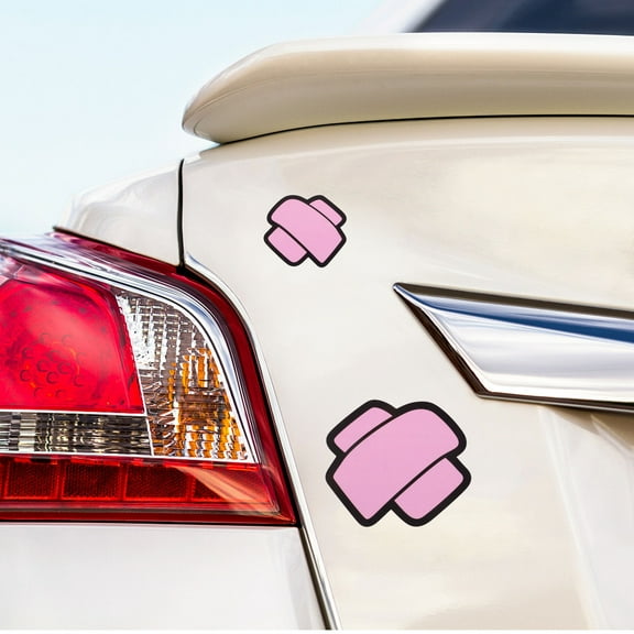 Hemoton 11pcs Car Bandage Sticker Bandage Shaped Car Bumper Decal Car Dent Scratch Sticker For Car Window Door Car Truck Bumpers Decoration