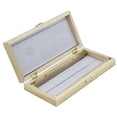 thumbnail image 1 of MasteelfCA Wooden Specimen Slide Storage Box 50-Slot Plant Insect Specimen Slide Case Education Tool, 1 of 7