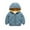 Lake Blue, variant on Esaierr Toddler Baby Hooded Winter Coat Puffer for Kids Boys Girls Puffer Down Jacket Puffer Down Outwear Autumn Winter Long-Sleeved Cotton Jacket Thickened Solid Colour Zip Short Tops for 2-7Y