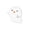 White, variant on HOARBOEG Cute White Ghost Shaped Throw Pillow, Spooky Halloween Decorative Cushion, Soft Plush Accent Pillow for Couch Sofa Bed, Teens Bedroom Decor, 13.5 x 11.5 in