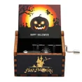 thumbnail image 2 of Manivela de mano de madera tallada antigua, caja de música de feliz Halloween, decoración de feliz Halloween, regalo de cumpleaños de Navidad, 2 of 4