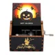 thumbnail image 2 of Manivela de mano de madera tallada antigua, caja de música de feliz Halloween, decoración de feliz Halloween, regalo de cumpleaños de Navidad, 2 of 4