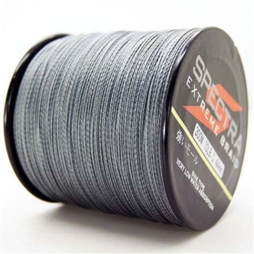 Ligne de Pêche en Mer Tressée PE Super Résistante Dyneema Spectra Extreme 500M 30-100LB