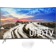 Samsung 55" Class Curved 4K (2160P) Smart LED TV (UN55MU8500FXZA) with BONUS Samsung Connect Home Pro