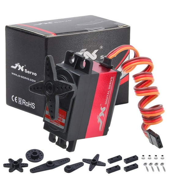 1/10 RC Car 25T Servo 8KG 0.07 sec Metal Gear With Arm Model Car DIY Replacement