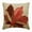 31. Red & Beige (Changing Maple), variant on The HomeCentric Cushion Covers For Chairs Red & Beige Pack of 2 16"x16" (40x40 cm) Throw Pillow Covers Linen Beaded & Maple Leaf Throw Pillows For Couch Nature & Floral Contemporary - Changing Maple