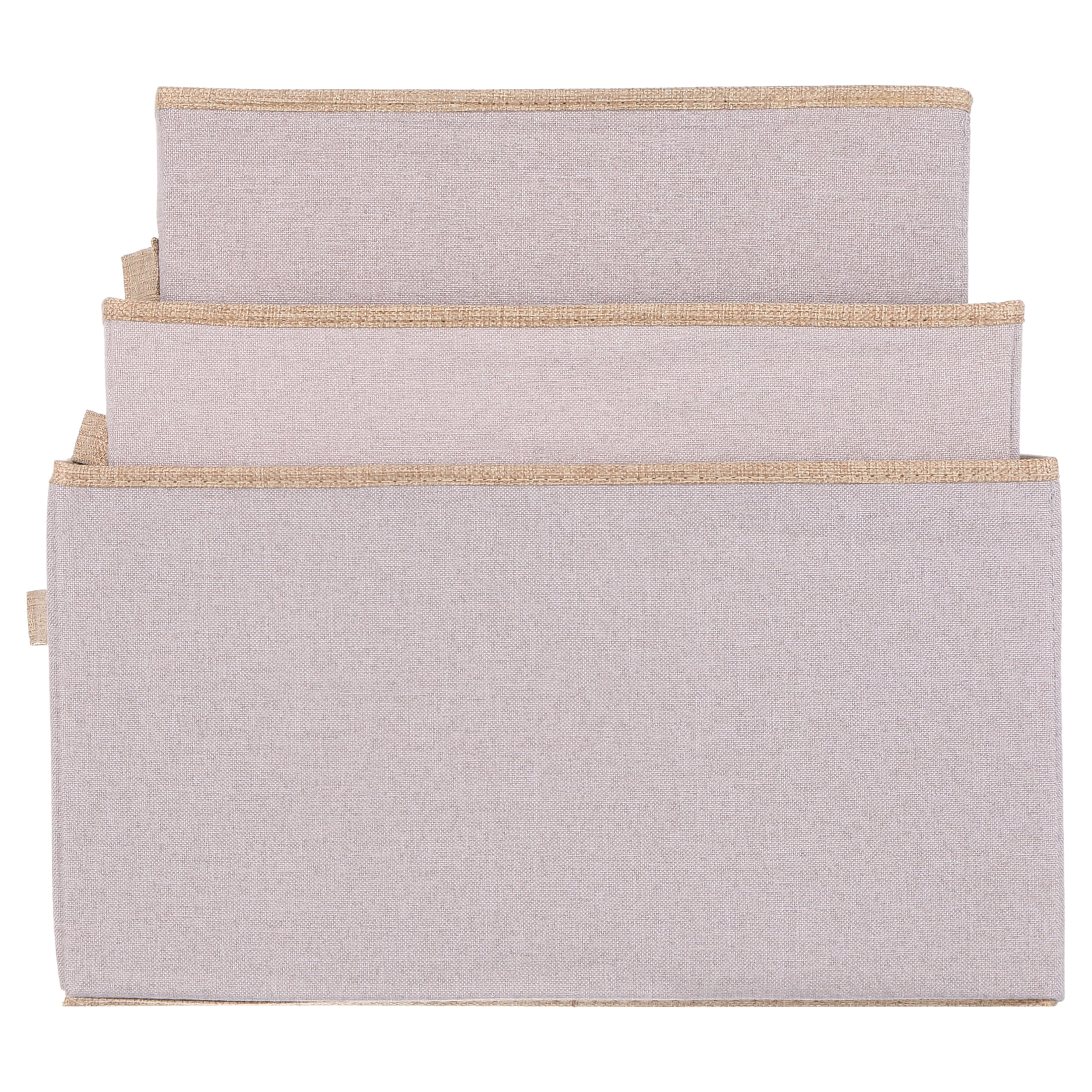 Urban Shop Linen Storage Bins (Set of 3)