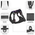 thumbnail image 2 of Kdxio Glowing Chameleon Fantasy Art Print No Pull Dog Harness Adjustable Reflective Oxford Easy Control Medium Large Dog Harness for Training and Everyday-Large, 2 of 5