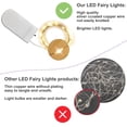 thumbnail image 3 of Fairy Lights Siuholi, paquete de 6 luces LED, funciona con pilas de 2 m, 3 of 7
