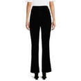 thumbnail image 2 of Self Esteem Juniors Flare Leg Velvet Pants, 2 of 5