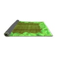 thumbnail image 2 of Ahgly Company Indoor Rectangle Abstract Green Modern Area Rugs, 5' x 7', 2 of 4