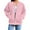 Pinks, variant on Casual Zip up Jackets with Pocket, Stand Collar Short Coats , Fall Fashion Outerwear Tops