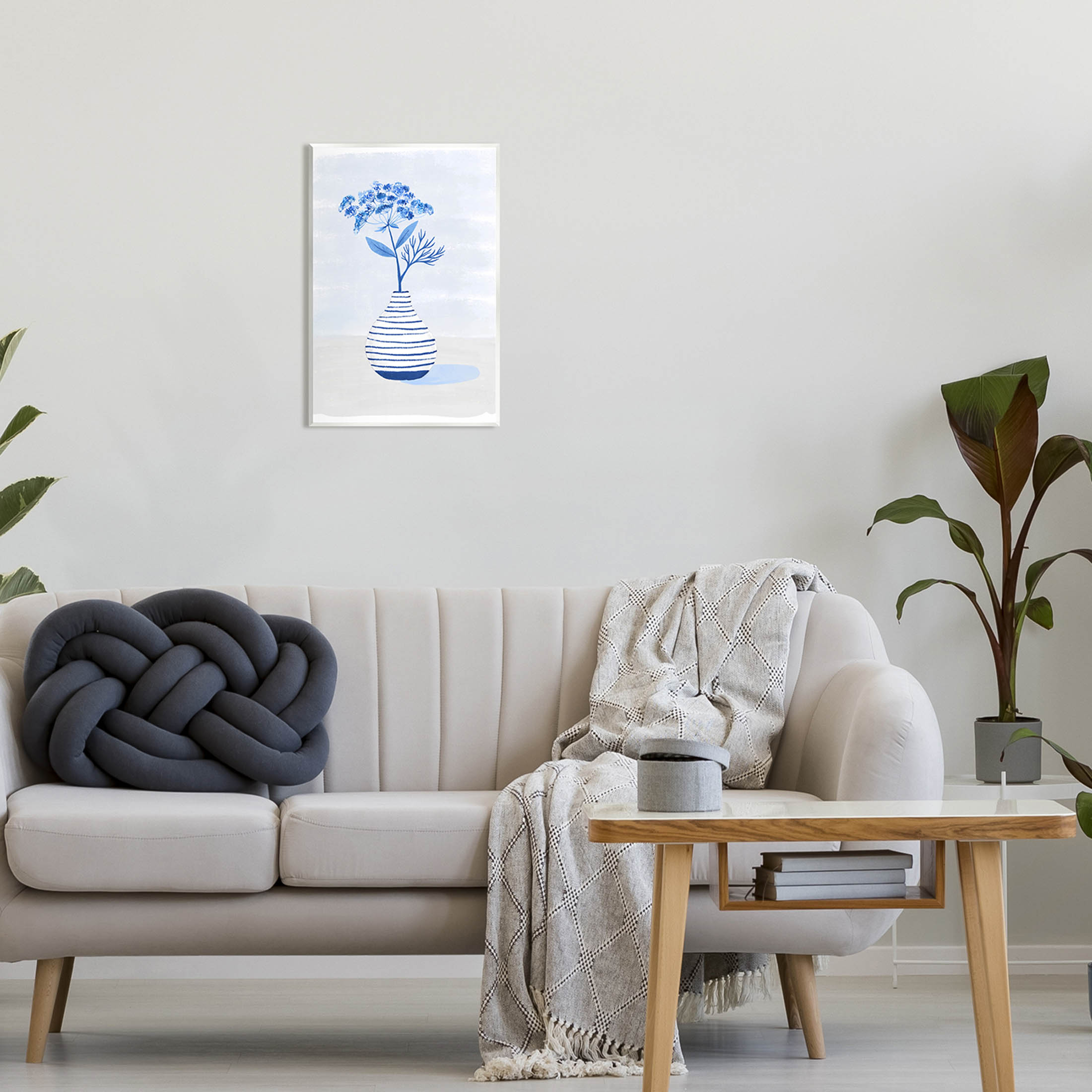 Contemporary Herb Sprig Flower Botanical & Floral Graphic Art Unframed Art Print Wall Art