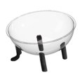 thumbnail image 2 of Cama para gatos de acrílico con cápsula espacial, juguete resistente, centro de actividades, práctico, fácil de limpiar, versátil, adorno de regalo, Negro, 2 of 8