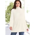 thumbnail image 4 of Woman Within Plus Size Pullover Shaker Swing Sweater, 4 of 6