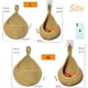 thumbnail image 2 of Organizador de pared para colgar cebollas y ajos en la cocina, estilo bohemio, con forma de lágrima, para colgar abrigos y frutas, 2 of 7