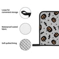 thumbnail image 5 of Oven Mitts and Pot Holders 4 Piece, halloween pumpkins bat High Heat Slip Resistant Oven Mitt and Trivets Set Kitchen Oven Glove Pot Holders for Cooking Baking Grilling, 5 of 7