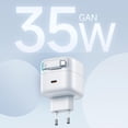 thumbnail image 3 of Chargeur PD Rapide GAN 35 W Ports USB‐C Câble Type‐C Rétractable, 3 of 8