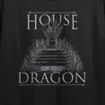 thumbnail image 6 of House of the Dragon Title Logo Women's Black Crop Tee-XS, 6 of 7
