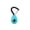 Light Blue, variant on Pet Training Clicker with Wrist Strap, Dog Training Clicker for Cat Bird Horse, Trainer Tool Behavior Aid, Positive Reinforcement Clicker with Loud Sound (Light Blue)