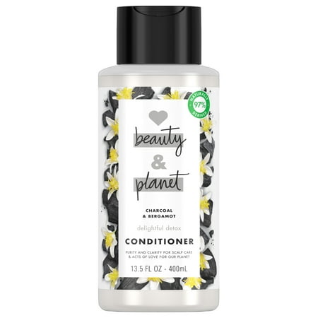 Love Beauty and Planet Daily Conditioner Charcoal & Bergamot All Hair Type 13.5 oz