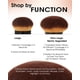 thumbnail image 3 of Brocha de maquillaje YOSHUYUKI ultra grande para autobronceador, 3 of 9