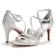 thumbnail image 4 of Sandalia DREAM PAIRS GIGI Plata Brillante Tacones de Aguja 7.5 cm de Tacón, 4 of 6
