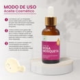 thumbnail image 2 of Aceite Rosa Mosqueta Orgánico Puro - Hidratante Regenerador Piel - Productos Naturales - Envío Rápid, 2 of 5
