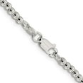 thumbnail image 3 of Sterling Silver 3mm Beads On Box Chain (16 X 3) Made In Italy qk32-16, 3 of 5