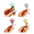 thumbnail image 5 of Dbuoem 4 Pcs Women Hair Ropes Butterflies Faux Pearls Decor Hair Ties Braided Hair Elastic Straps Hair Accessories, 5 of 8
