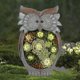 thumbnail image 1 of Gartendeko Eule Solar Leuchte, Aus Kunstharz Wetterfest, Weihnachten Geschenk Eule, Gartenfigur Ornament Fr Drauen Hof & Balkon H27 X W16cm Hy, 1 of 5