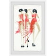 thumbnail image 2 of Vogue Rouge II Framed Painting Print, 2 of 6
