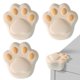 thumbnail image 1 of Cartoon Table Corner Protector Cat Paw Shape Corner Protector Furniture Corner Edge Adhesive Baby and Kids Silicone Table for Tables and Furniture Cor, 1 of 5