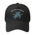 thumbnail image 1 of MIASHUI Baseball Cap for Men Women Print Sun Running Adjustable Sun Hat,Black, 1 of 3