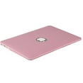 thumbnail image 4 of Mosiso MacBook Air 13 Inch Case, Ultra Slim Lightweight PU Leather Coated Plastic Hard Shell Snap On Protective Cover for MacBook Air 13.3" (A1466 & A1369), Pink, 4 of 9