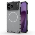 thumbnail image 2 of For IPhone 17 Pro Funda [Compatible con Funda Protectora para Teléfono MagSafe] de Grado Militar con Airbag Anticaída de Color Sólido, Gris, For IPhone 17 Pro, 2 of 7