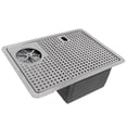 thumbnail image 3 of Cup Washer, Rust-proof Bar Cup Cleaner Kitchen Accessory With High-pressure Cup Washer For Bar For Milk Tea Shop For Home For Coffee Shop 8P-10 Without Faucet, 3 of 8