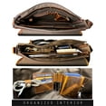 thumbnail image 5 of Leather Messenger Bag for Men 16" Laptop Office Business Satchel Computer Crossbody Shoulder Travel Work Bag Vintage Gift by Rustic Town, 5 of 8