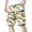 Yellow, variant on Men's Cargo Shorts Camo Elastic Waist Cargo Shorts Straight Barrel Drawstring Pocket Yellow L