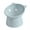 Blue, variant on XISAOK 45° Slanted Bowl for Small Dogs and Cats Tilted Angle Feeding Bowl Pet Feeder
