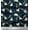 Dark Navy Blue, variant on Soimoi Green Cotton Duck Fabric Text & Tacos Food Decor Fabric Printed Yard 42 Inch Wide