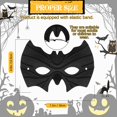 thumbnail image 4 of Piezas Máscara de Ojo de Murciélago Máscara de Disfraces de Halloween Máscara de Cara de Murciélago Negro Accesorios de Disfraces de Halloween para Niños Adultos Tema de Halloween Accesorios de Disfraces de Fiesta de Cosplay brillar Electrónica, 4 of 5