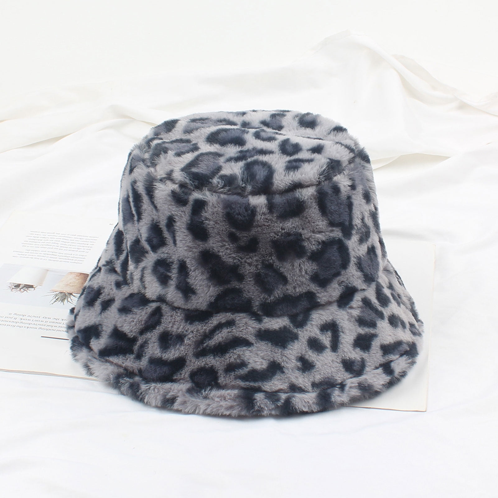 Maboto Women Winter Bucket Hat Vintage 