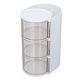 thumbnail image 1 of Soporte de Almacenamiento de Hojaldre en Polvo, Caja de Doble Función de Polvo de la Caja de Almacenamiento de Hojaldre de Polvo para mesa de Tocador, 1 of 7