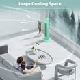 thumbnail image 6 of Oscillating Quiet Cooling 15H Timer Remote Control Powerful Standing 3 Wind Speed 2 Wind Modes LED Display, 6 of 6