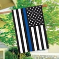 thumbnail image 4 of Briarwood Lane Thin Blue Line Police House Flag, 4 of 4