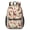 Irish Setter and, variant on Irish Setter and Floral Beige Pattern 17" School Backpacks for Teens,Waterproof Oxford Fabric,S-Shape Padded Straps for School,Travel,Hiking,Camping