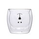 thumbnail image 3 of Tazas de café, vasos de té, vasos para beber, vasos de café, vasos aislantes de doble pared, taza de café, taza de oso y gato (oso feliz) Adepaton MZQ-0554-2, 3 of 7